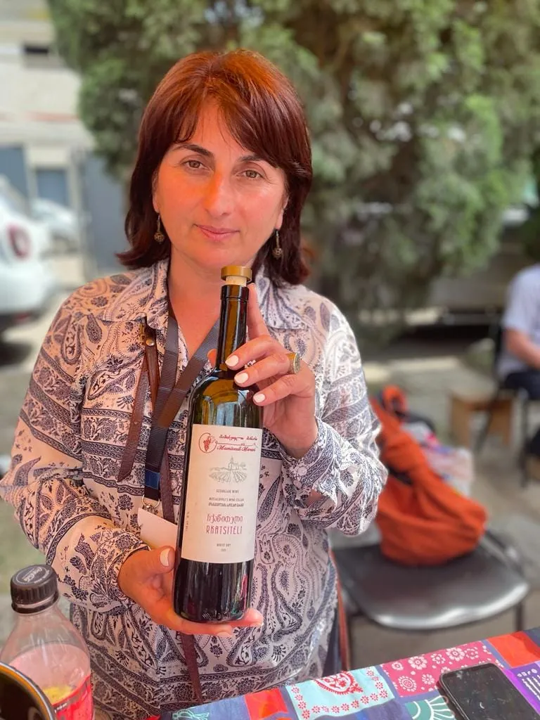 Our Rkatsiteli at the Merano Wine Festival